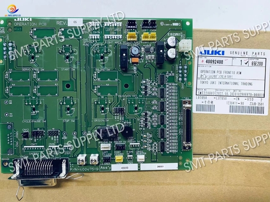 satın al JUKI Operasyonu PCB Kartı Front10 ASM 40092408 SMT Yedek Parça Orijinal Yeni Kullanılmış online manufacture